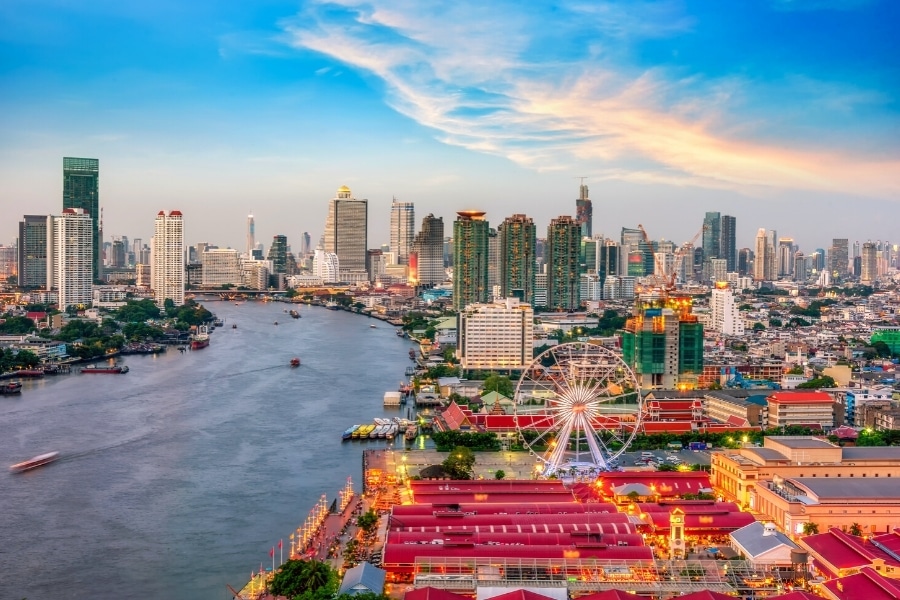 Najpiękniejsze miasta w Tajlandii